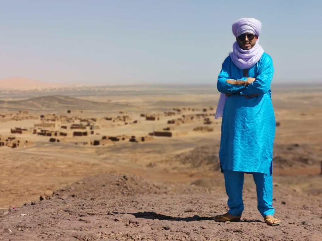 hombre del desierto