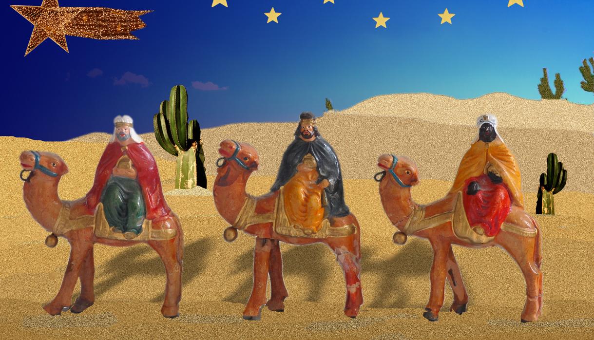 ¡los Reyes Magos en el Desierto